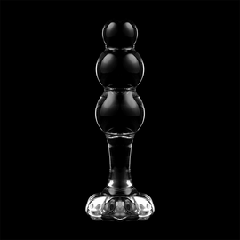 Nebula by Ibiza Model 1 - Borosilicate Anal Plug, Clear