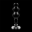 Nebula by Ibiza Model 1 - Borosilicate Anal Plug, Clear