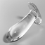 Additional view 2 of Nebula by Ibiza Model 5 - Borosilicate Anal Plug, Clear