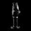 Nebula by Ibiza Model 6 - Borosilicate Anal Plug, Clear