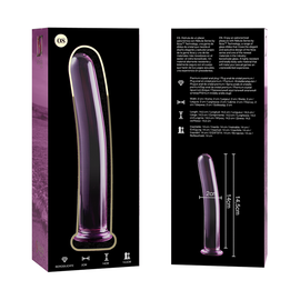 Nebula by Ibiza Model 8 - Borosilicate Glass Dildo, Clear