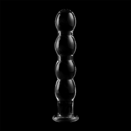 Additional view 2 of Nebula by Ibiza Model 10 - Borosilicate Glass Dildo, Clear