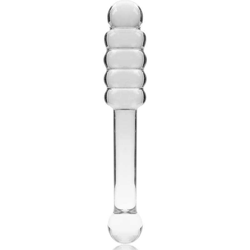Additional view 2 of Nebula by Ibiza Model 20 - Borosilicate Glass Dildo, Clear