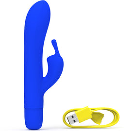 Additional view 5 of B Swish Bwild Bunny Infinite Classic - Rabbit Vibrator, Blue