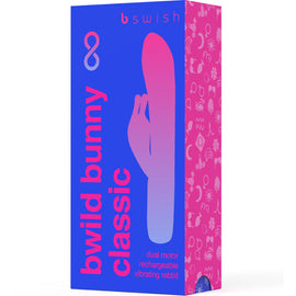 B Swish Bwild Bunny Infinite Classic - Rabbit Vibrator, Blue