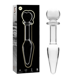 Nebula by Ibiza Model 7 - Borosilicate Anal Plug, Clear