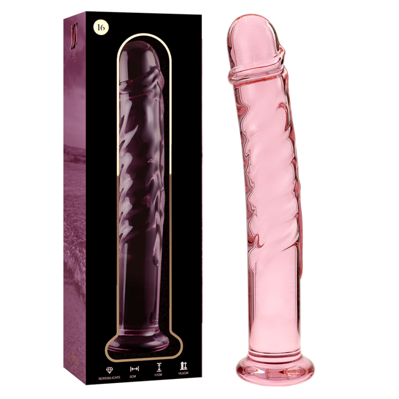 Nebula by Ibiza Model 16 - Borosilicate Glass Dildo, Clear Main image