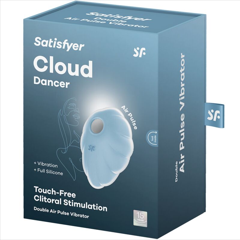 Satisfyer Cloud Dancer - Air-Pulse Clitoral Stimulator, Green