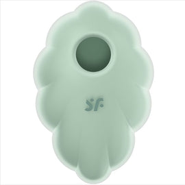 Additional view 2 of Satisfyer Cloud Dancer - Air-Pulse Clitoral Stimulator, Green