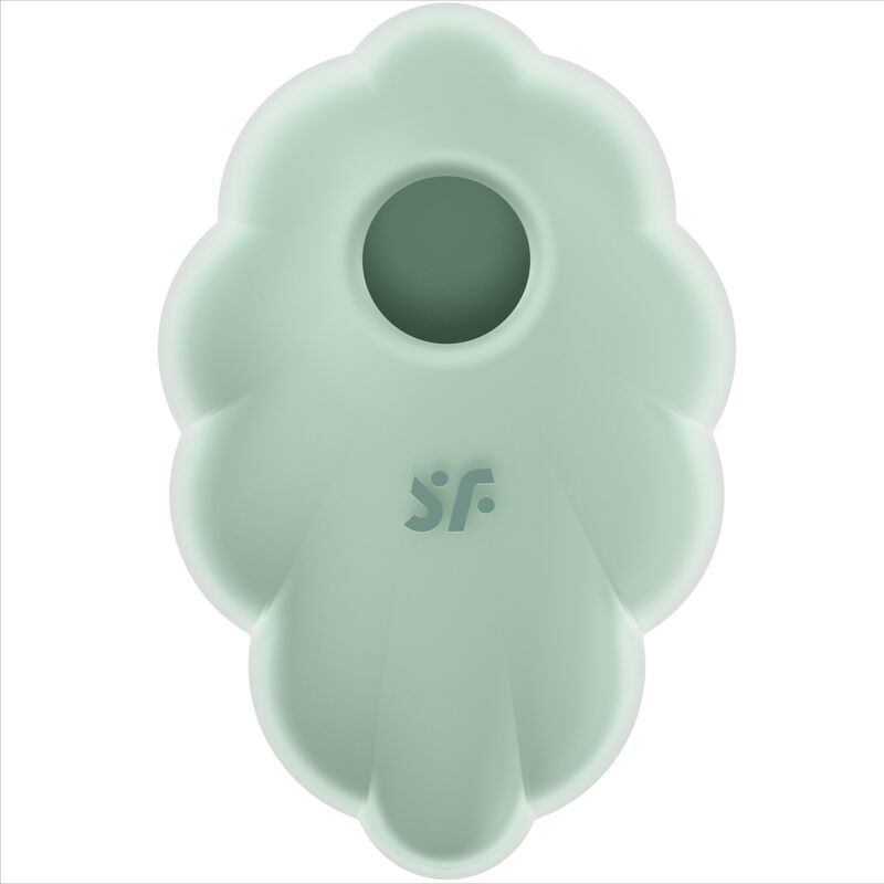 Additional view 2 of Satisfyer Cloud Dancer - Air-Pulse Clitoral Stimulator, Green