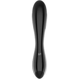 Additional view 2 of Satisfyer Dazzling Crystal - Glass Dildo, Transparent