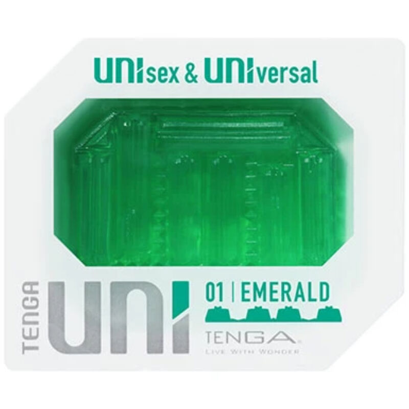 TENGA Uni Emerald - Disposable Stroker Main image