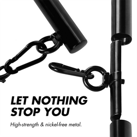 Additional view 5 of Fetish Submissive Bondage - Adjustable Spreader Bar Set, 4 Pieces