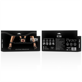 Additional view 2 of Fetish Submissive Bondage - Adjustable Spreader Bar Set, 4 Pieces