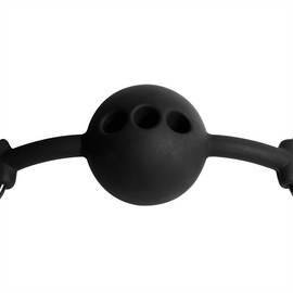 Additional view 5 of Fetish Submissive Bondage - Breathable Silicone Ball Gag