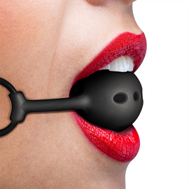 Additional view 6 of Fetish Submissive Bondage - Breathable Silicone Ball Gag