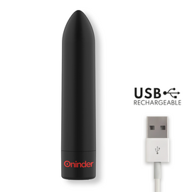 Additional view 7 of Oninder Berlin - App-Controlled Bullet Vibrator, Black