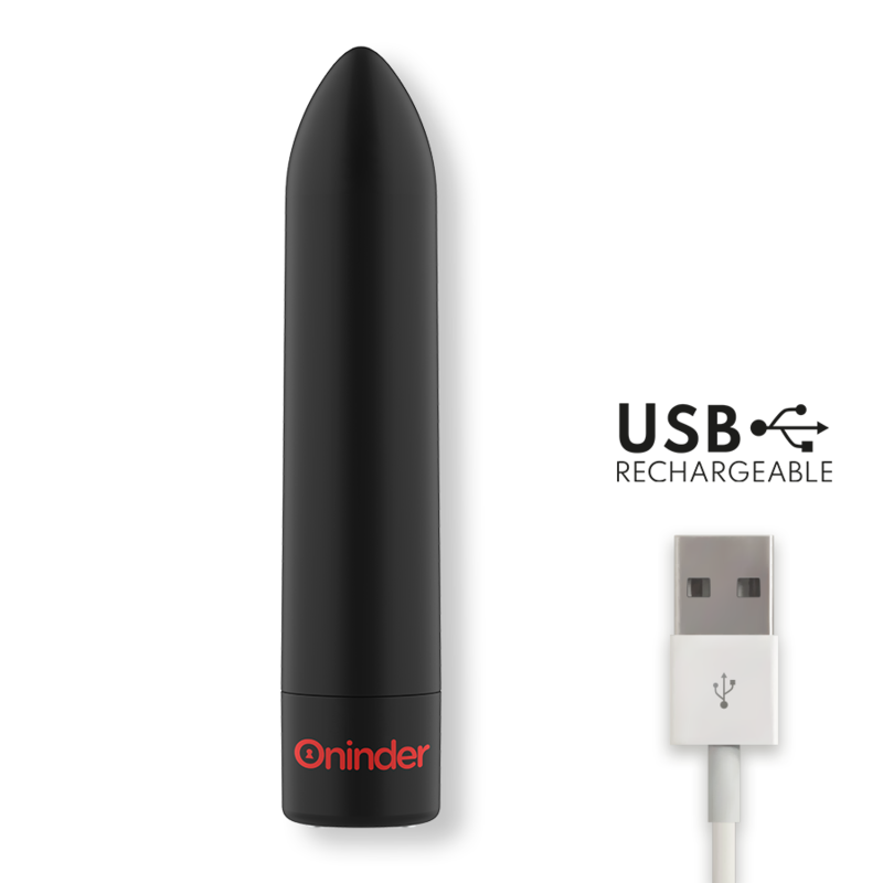Additional view 7 of Oninder Berlin - App-Controlled Bullet Vibrator, Black