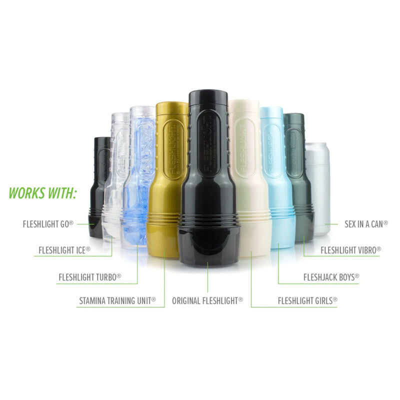 Additional view 3 of Fleshlight Autumn Falls Cream Texture Vagina - Universal Launch Bundle