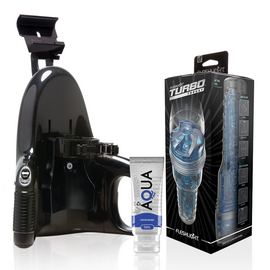Fleshlight Turbo Thrust Blue Ice - Universal Launch Bundle