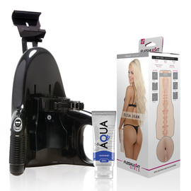 Fleshlight Elsa Jean Tasty Vagina - Universal Launch Bundle