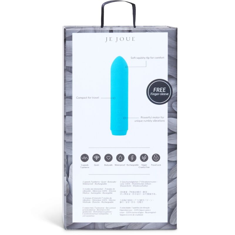 Vista adicional 4 de Je Joue Classic Bullet - Vibrador bullet, Verde-petróleo