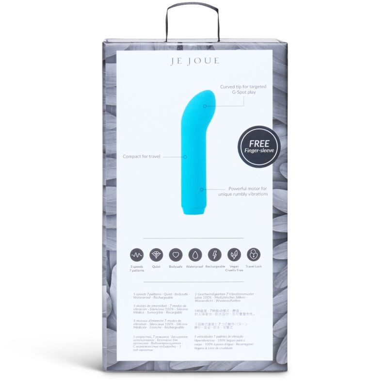 Vista adicional 4 de Je Joue G-Spot Bullet - Vibrador do ponto G, Verde-petróleo