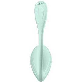 Additional view 6 of Satisfyer Smooth Petal - App-Controlled G-Spot Vibrator, Water Green