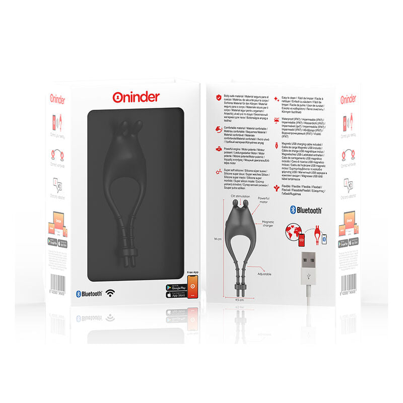 Oninder Pampa - App-Controlled Performance Ring, Black