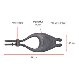 Additional view 5 of Oninder Pampa - App-Controlled Performance Ring, Black