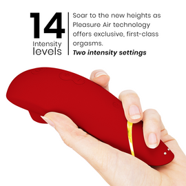 Additional view 6 of Womanizer Premium 2 - Clitoral Stimulator, Bordeaux