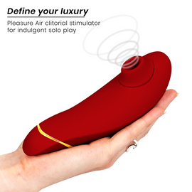 Additional view 5 of Womanizer Premium 2 - Clitoral Stimulator, Bordeaux