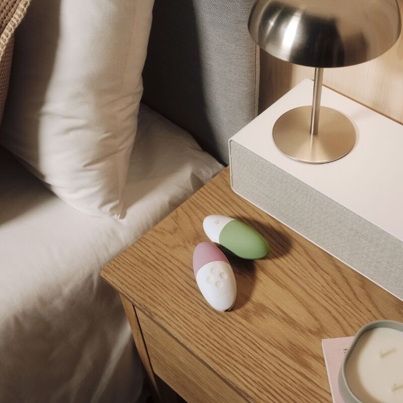 Additional view 4 of LELO SIRI™ 3 - Sound-Activated Clitoral Massager, Pistachio Cream