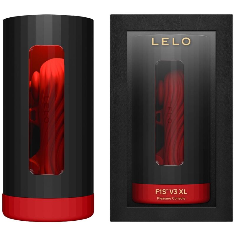 LELO F1S™ V3 XL - Interactive Male Masturbator, Red Secondary image