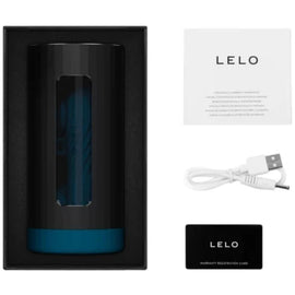 Additional view 3 of LELO F1S™ V3 XL - Interactive Male Masturbator, Teal