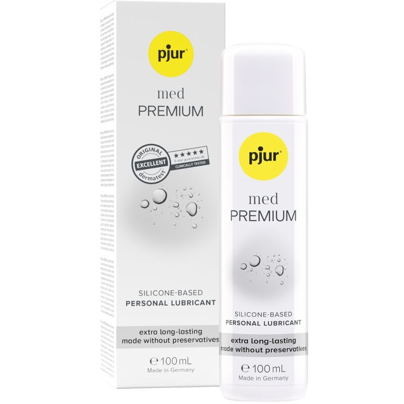 Pjur Med Silicone Premium - Silicone Lubricant, 100 ml