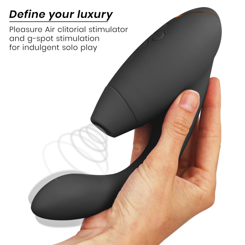 Additional view 5 of Womanizer Duo 2 - Dual-Stimulation Rabbit Vibrator, Black