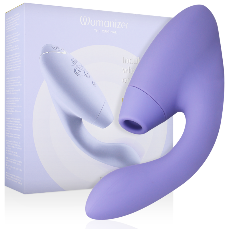 Womanizer Duo 2 - Dual-Stimulation Rabbit Vibrator, Lilac Main image