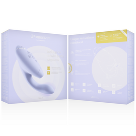 Additional view 2 of Womanizer Duo 2 - Dual-Stimulation Rabbit Vibrator, Lilac