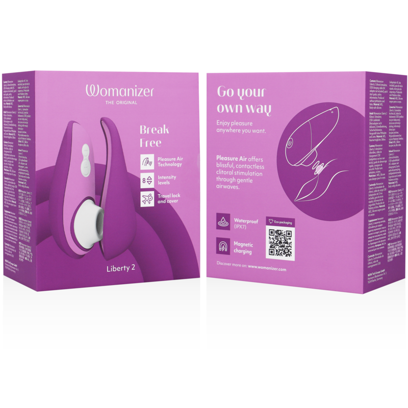 Womanizer Liberty 2 - Clitoral Stimulator, Violet Main image