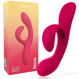 We-Vibe Nova 2 - App-Controlled Rabbit Vibrator, Pink