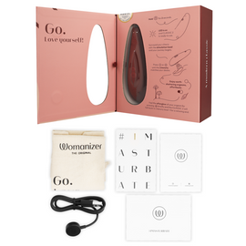 Additional view 3 of Womanizer Classic 2 - Clitoral Stimulator, Bordeaux