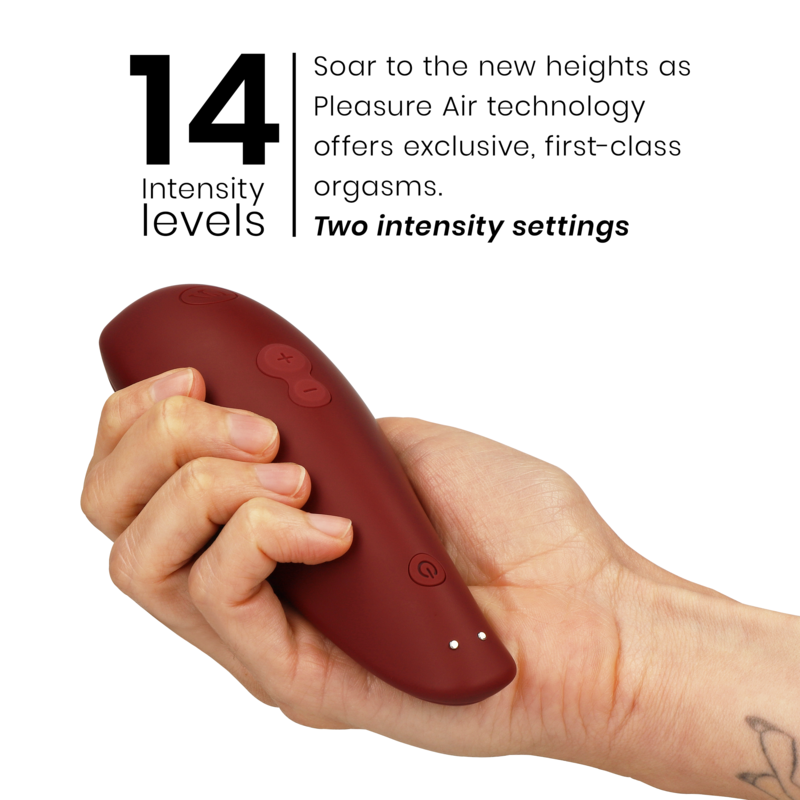 Additional view 6 of Womanizer Classic 2 - Clitoral Stimulator, Bordeaux