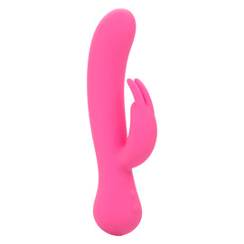 Additional view 4 of CalExotics First Time - Rechargeable Rabbit Vibrator, Pink