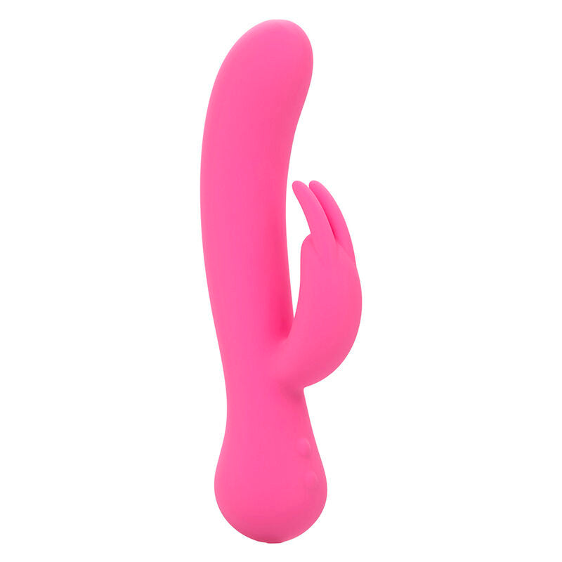Additional view 4 of CalExotics First Time - Rechargeable Rabbit Vibrator, Pink