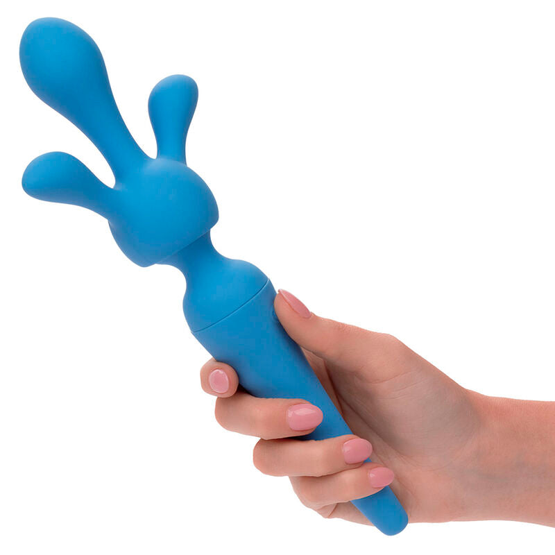 Additional view 11 of CalExotics Couture - Wand Massager Kit, Blue