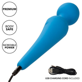 Additional view 9 of CalExotics Couture - Wand Massager Kit, Blue