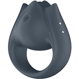 Additional view 3 of Satisfyer Perfect Pair 2 - 2-in-1 Vibrating Ring, Grey
