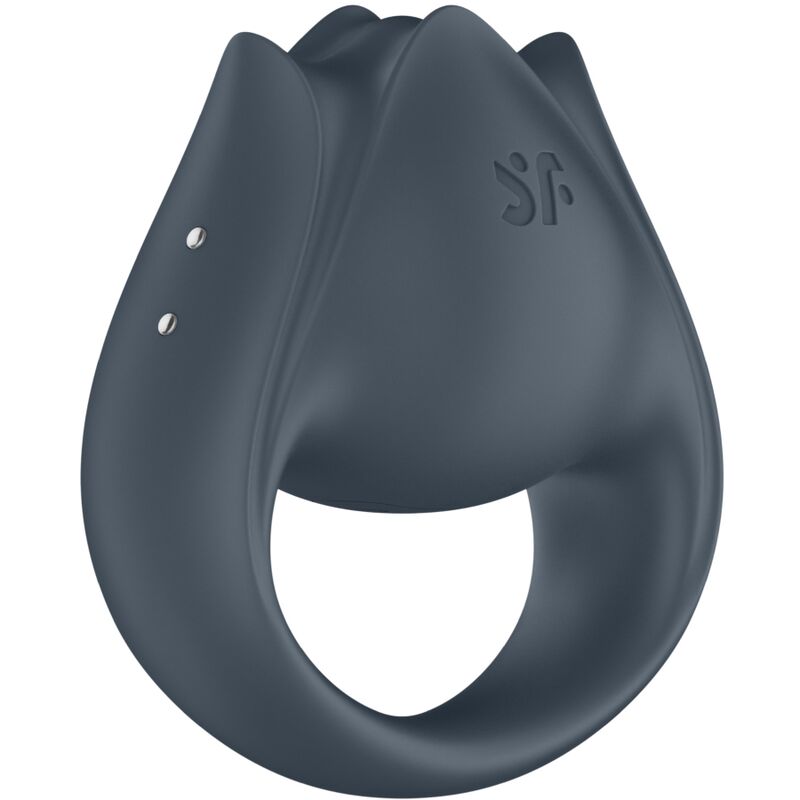 Additional view 4 of Satisfyer Perfect Pair 2 - 2-in-1 Vibrating Ring, Grey