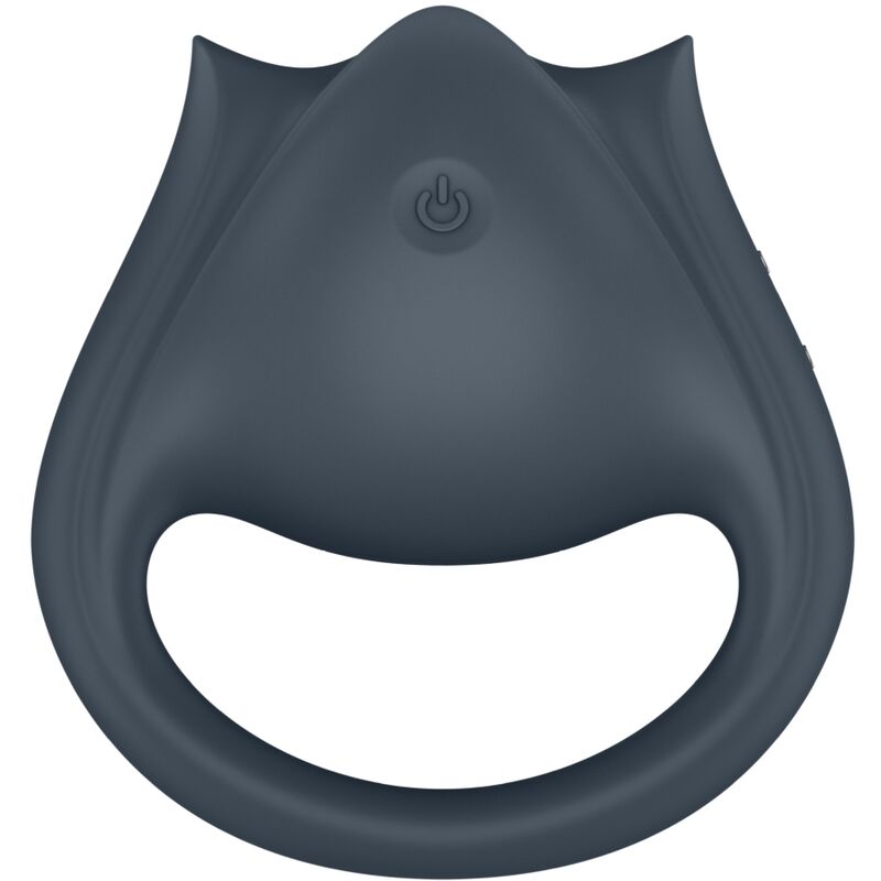 Additional view 5 of Satisfyer Perfect Pair 2 - 2-in-1 Vibrating Ring, Grey